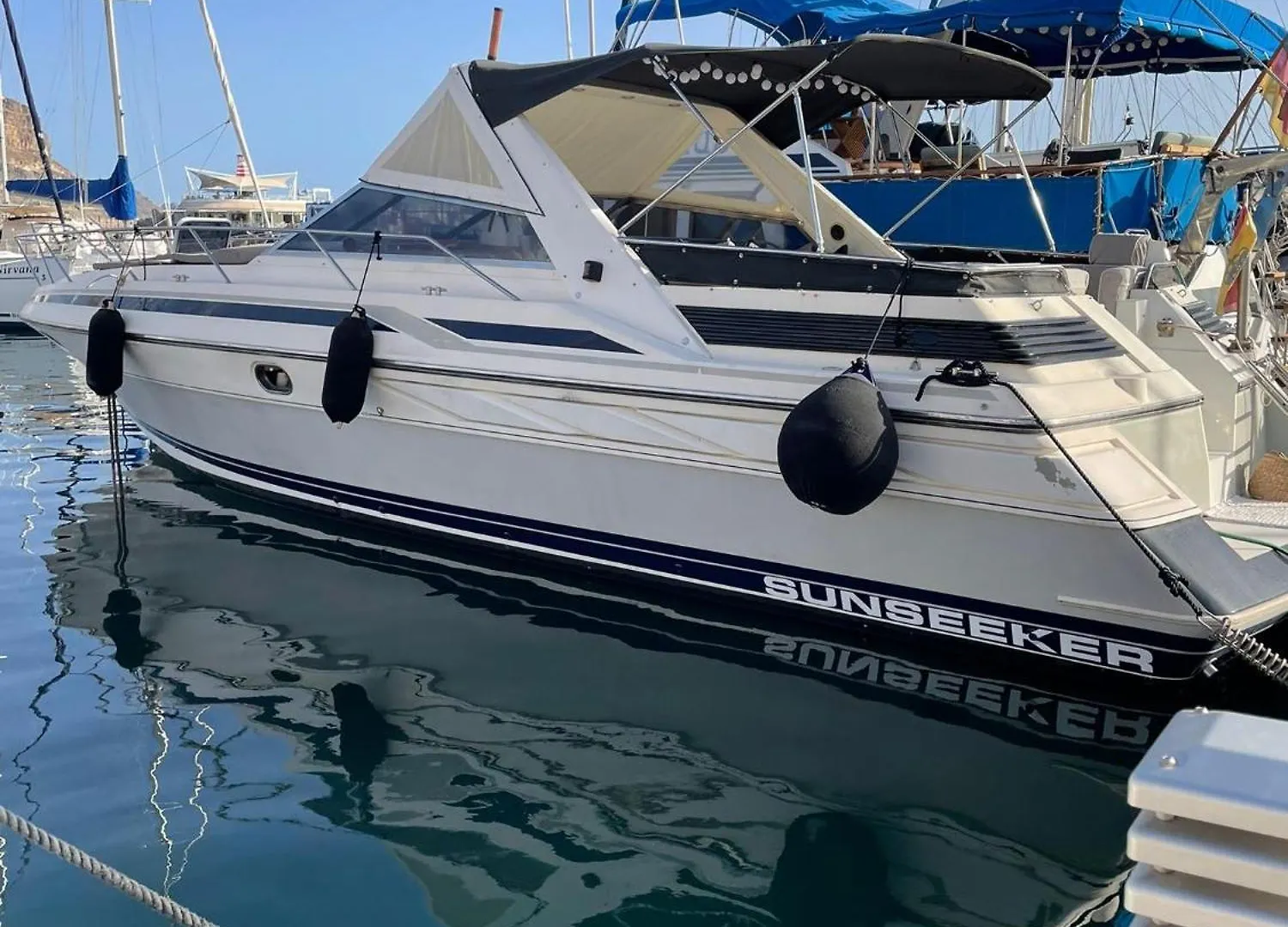 Boat In Puerto De Mogan Hotel